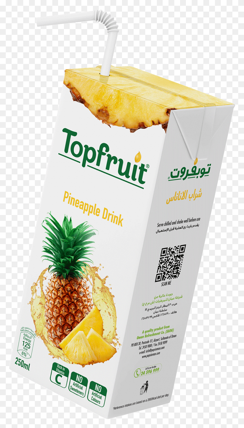 870x1577 Description Top Fruit Juice Oman, Pineapple, Plant, Food HD PNG Download