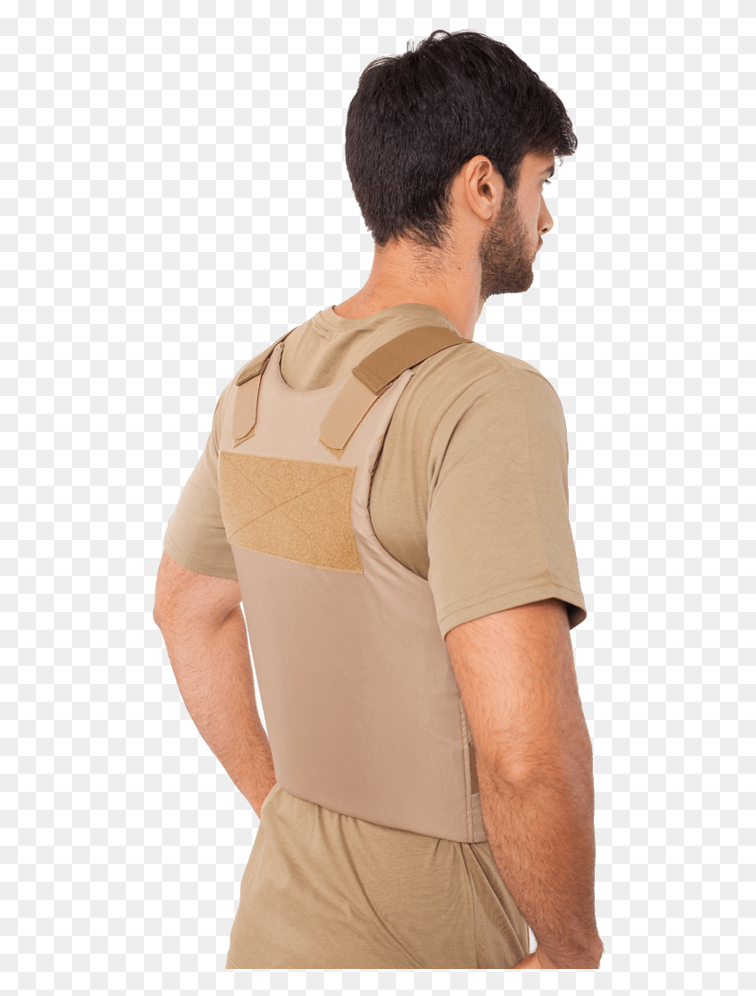 504x1047 Desert Style Bulletproof Vest 4 4 Man, Person, Human, Shoulder HD PNG Download