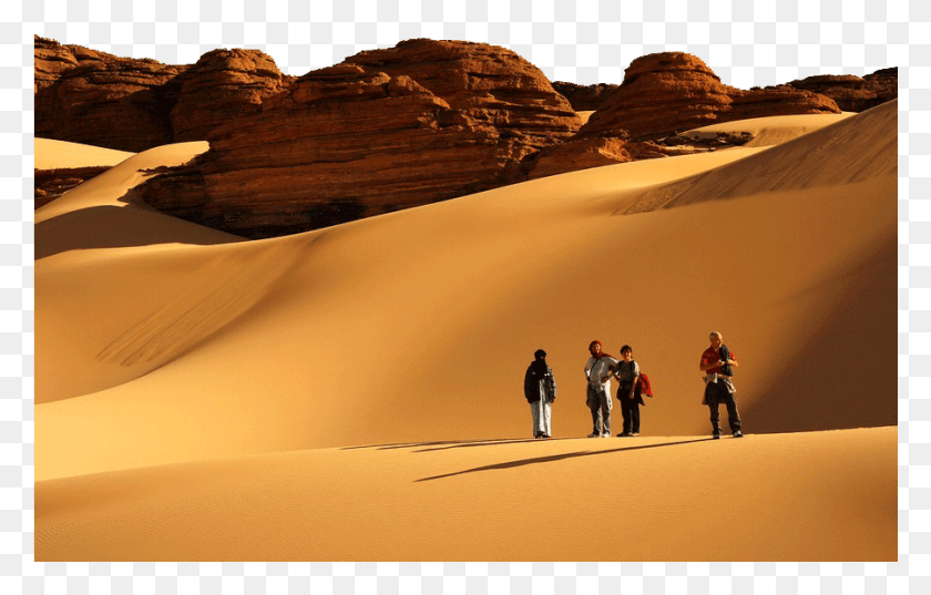 901x551 Пустыня Туристы Изображение Пустыни Пустыня, Почва, Природа, На Открытом Воздухе Hd Png Скачать