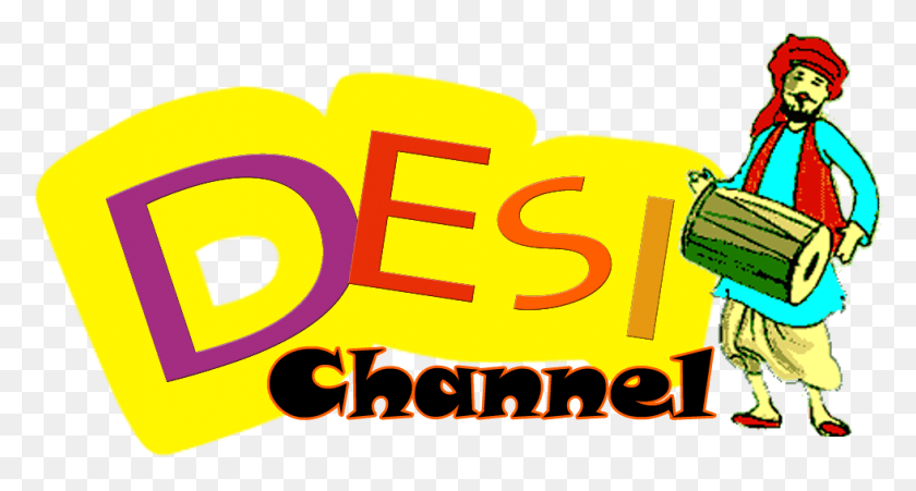 979x491 Desi Channel Logo Desi Channel, Person, Human, Text HD PNG Download