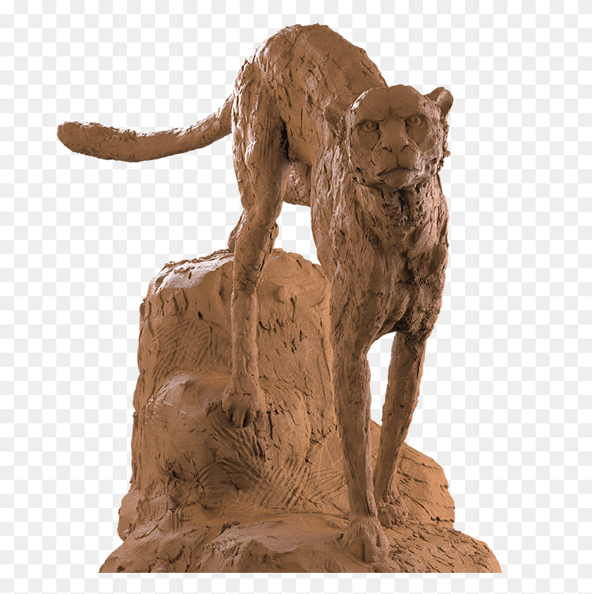 683x782 Design By Zbrush Artist Bn Vichar Zbrush Clay Effect, Sculpture, Figurine HD PNG Download