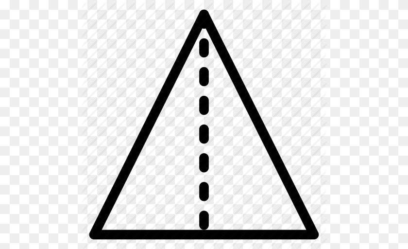 Design Geometry Shape Triangle Icon Sticker PNG