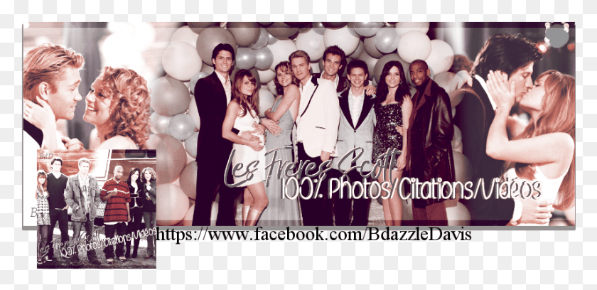 855x382 Design Ii One Tree Hill Cast, Balloon, Ball, Person HD PNG Download