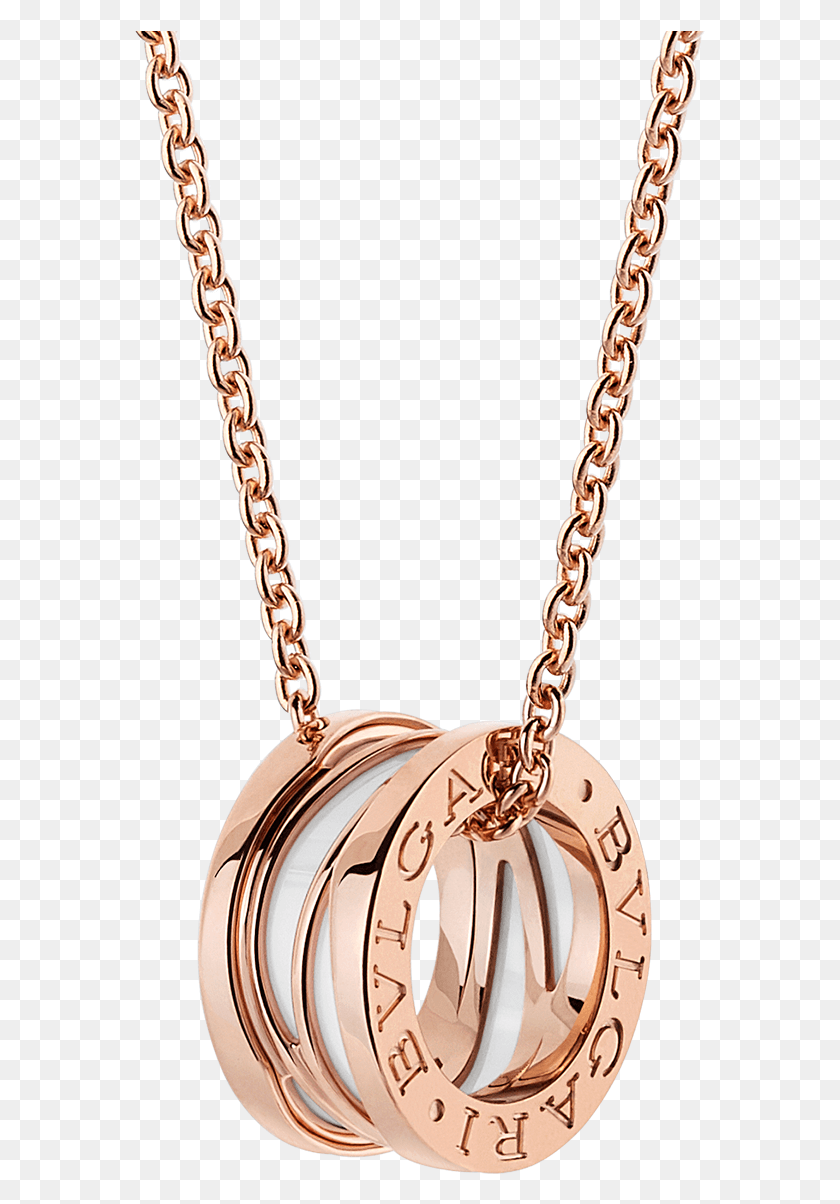 571x1144 Design Legend Necklace With 18 Kt Rose Gold Chain Necklace Bulgari Zaha Hadid, Pendant, Jewelry, Accessories HD PNG Download