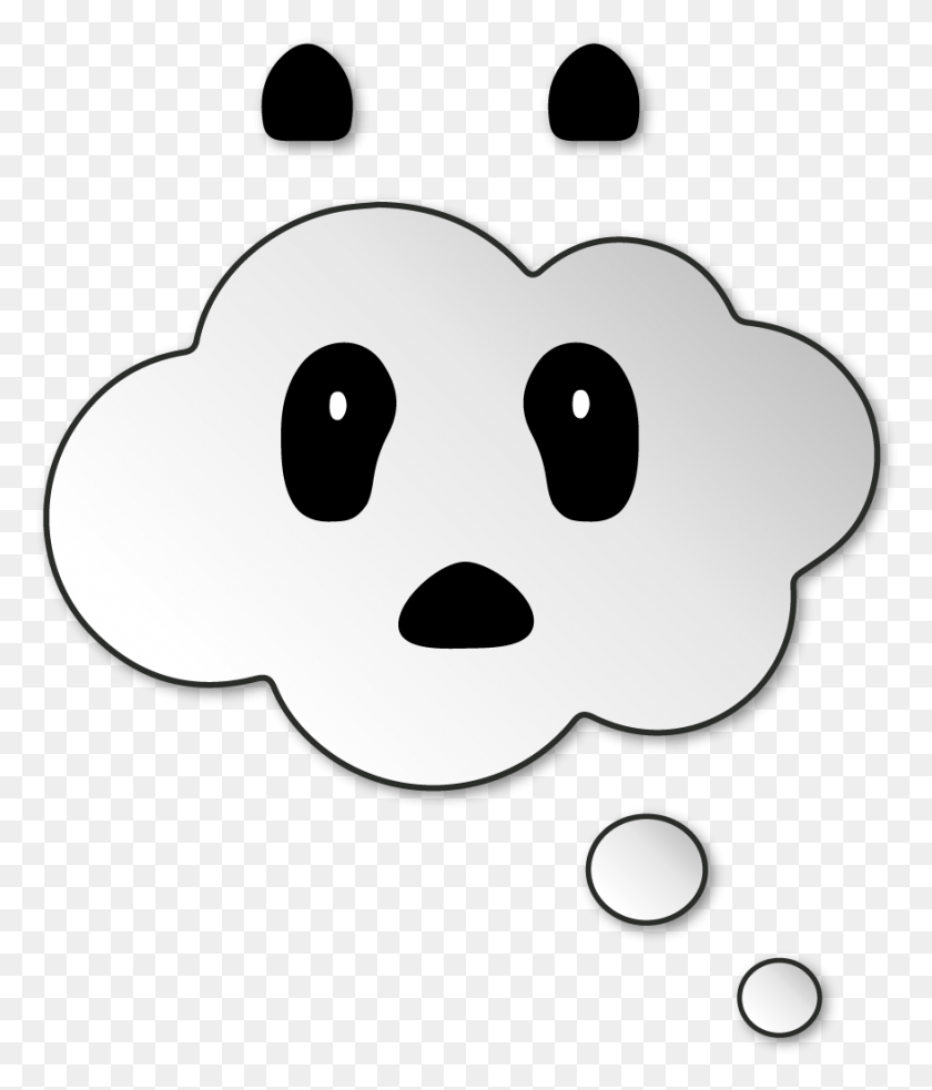 877x1038 Рисунок Панды Логотип Мультфильм, Трафарет, Гигантская Панда, Медведь Hd Png Скачать