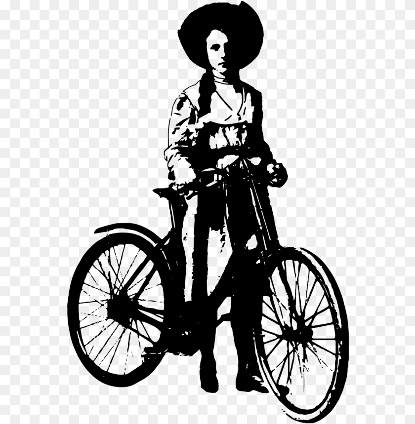 573x859 Design Silhouette Vector Graphic Hybrid Bicycle, Gray Clipart PNG