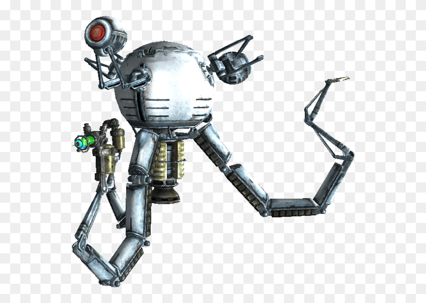 558x538 Разработано Братством Стального Изгоя Fallout 3 Мистер Мужественный Опора, Игрушка, Робот Png Скачать