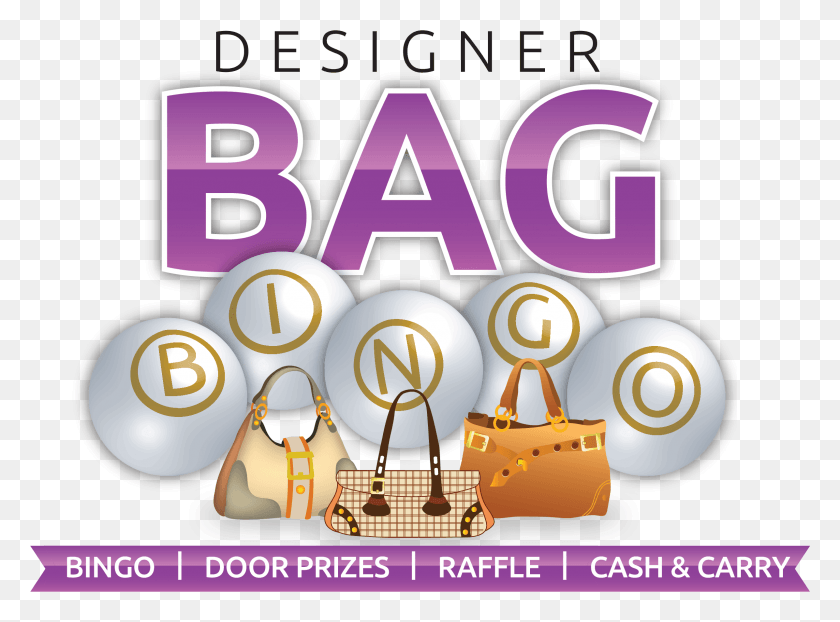 2393x1727 Designer Bag Bingo Poster, Advertisement, Flyer, Paper Descargar Hd Png