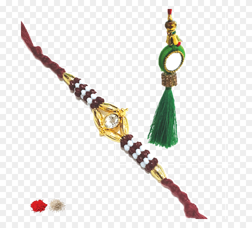 700x700 Designer Bhaiya Bhabhi Special Rakhi Necklace, Accessories, Accessory, Pendant HD PNG Download