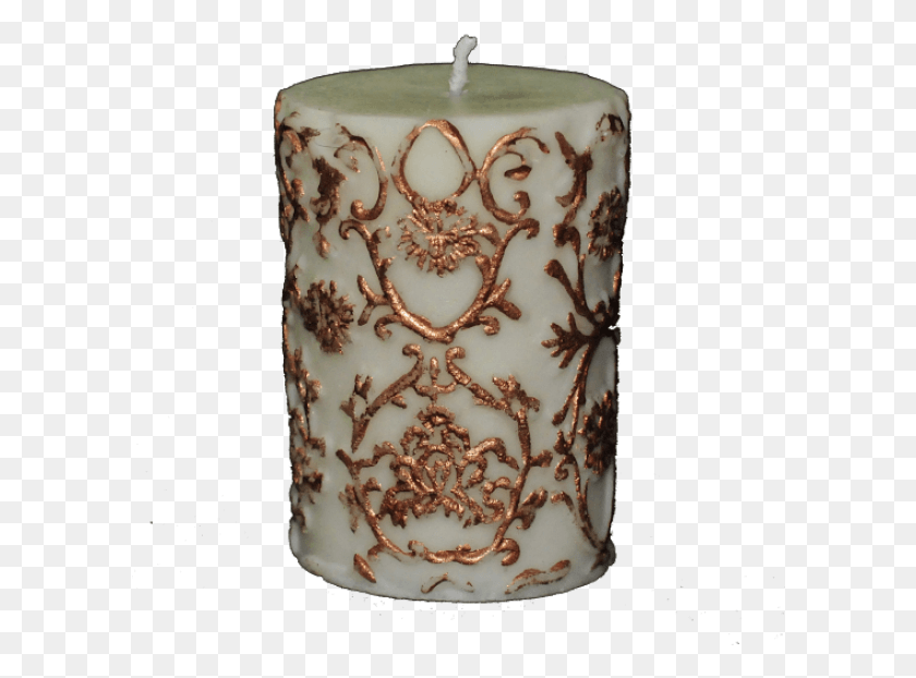 600x562 Designer Carved Pillar Candle Unity Candle, Necklace, Jewelry, Accessories HD PNG Download