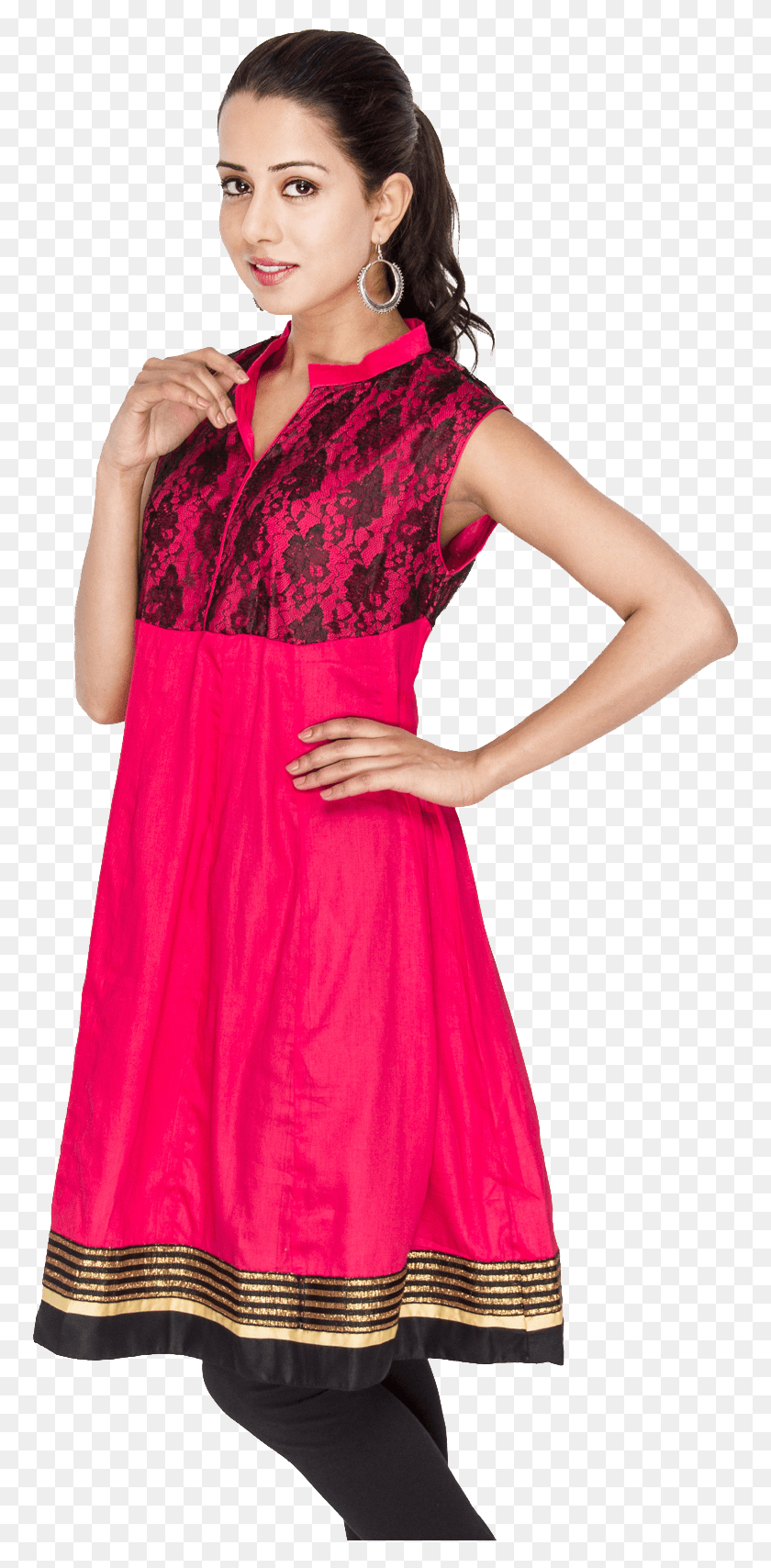 771x1648 Designer Frock Stitching Bhopal Kurtis Transparent, Dress, Clothing, Apparel HD PNG Download