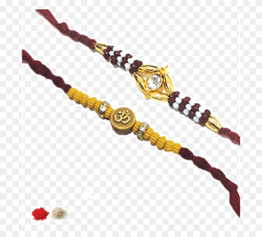 700x700 Designer Style Ethnic Handcrafted 2 Rakhi Bead, Accessories, Accessory, Worship HD PNG Download
