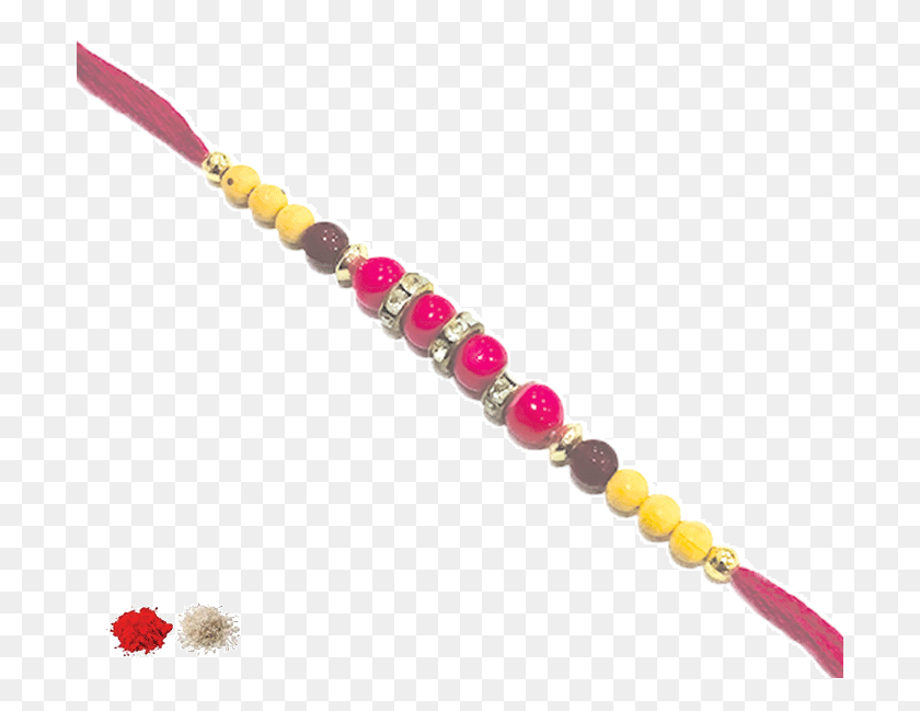 701x589 Designer Style Handcrafted Single Rakhi Bead, Accessories, Accessory, Jewelry HD PNG Download