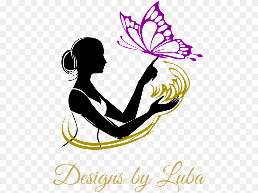 501x628 Designs By Luba Logo Graphic Design, Accessories, Jewelry PNG