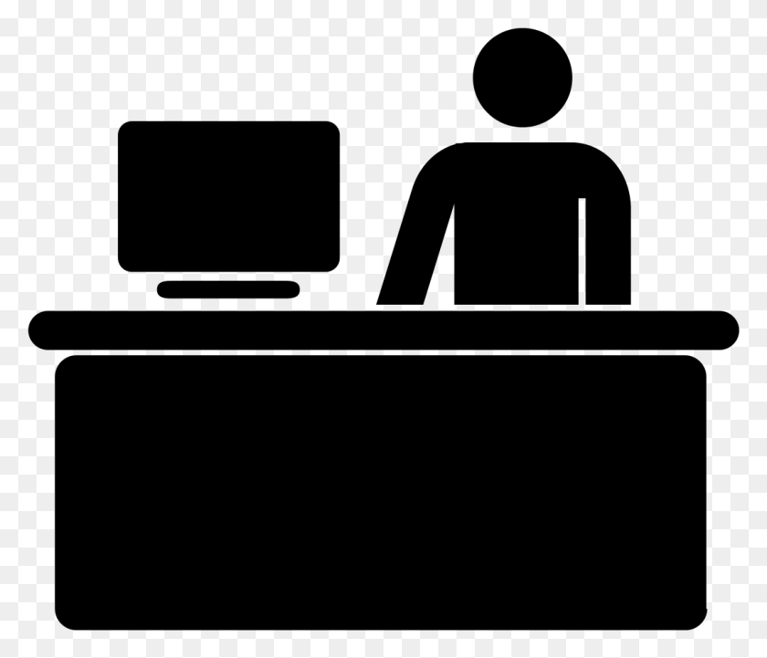 1070x907 Desk Vector Art Icon Customer Service Desk Icon, Gray, World Of Warcraft HD PNG Download