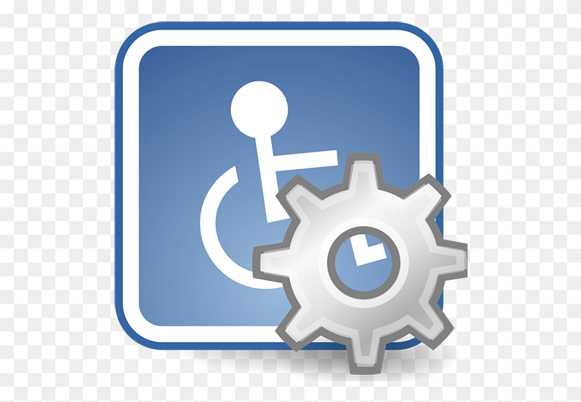 512x522 Desktop Assistive Technology Icon Assistive Technology Icon, Machine, Gear, Cross HD PNG Download