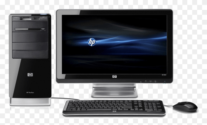 1089x625 Desktop Computer Photo Desktop Computer Images, Pc, Electronics, Computer Keyboard HD PNG Download