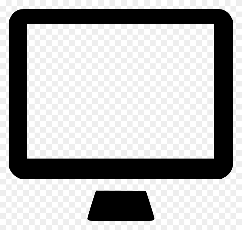 980x928 Desktop Icon Transparent Desktop Free Icon, Screen, Electronics, Lcd Screen HD PNG Download