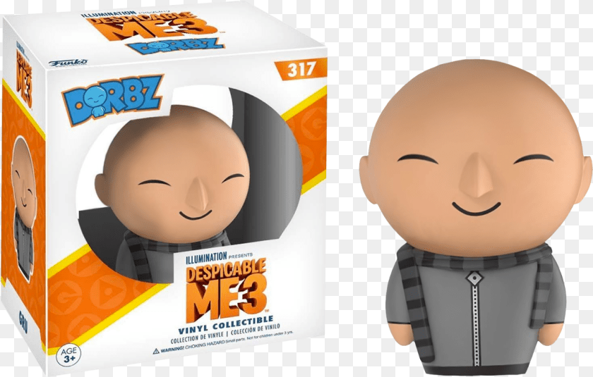Despicable Me Despicable Me 3 Dorbz, Box, Cardboard, Carton, Baby Transparent PNG