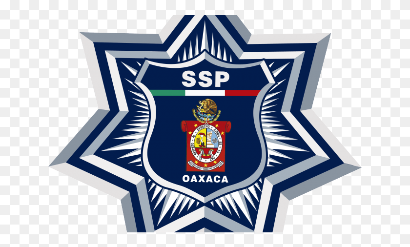 645x446 Descargar Png Despliega Sspo Ms De 20 Acciones De Seguridad En La Ssp Oaxaca, Emblem, Symbol, Logo Hd Png