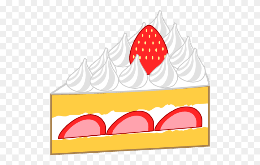 517x474 Dessert Clipart Strawberry Shortcake Strawberry Shortcake Cake Clipart, Cream, Food, Creme HD PNG Download