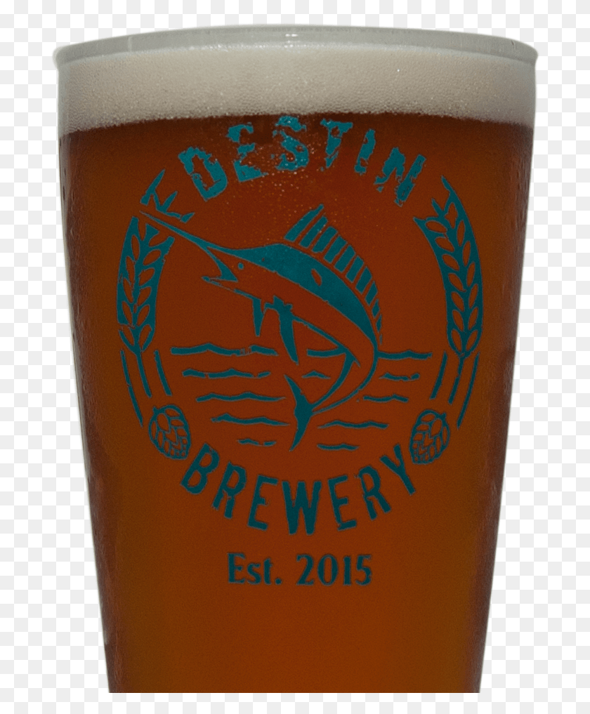 698x957 Destin Brewery Bridge Rubble Double Ipa Pint Glass, Beer, Alcohol, Beverage HD PNG Download