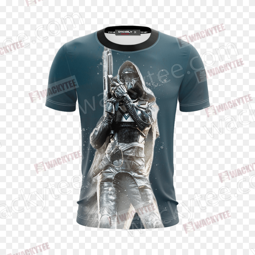 1024x1024 Destiny 2 Hunter Class 3d T Shirt Fullprinted Unisex Bologna Fc Kit 2019 2020, Clothing, T-shirt, Advertisement, Poster Transparent PNG