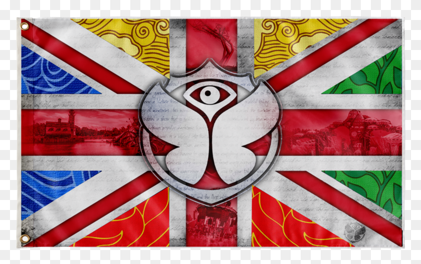 778x468 Destroyed British Flag, Symbol, Modern Art HD PNG Download
