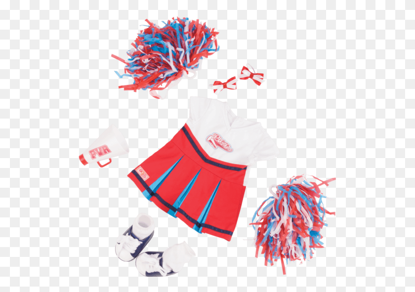 523x531 Detail Of Cheerleader Uniform Ropa De Our Generation, Clothing, Apparel, Skirt HD PNG Download
