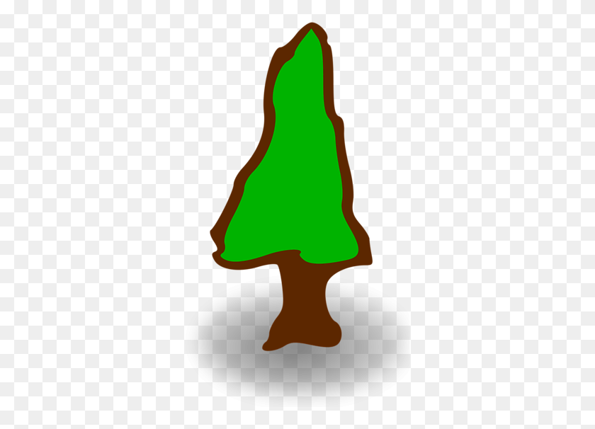 319x546 Detailed Cartoon Tree Transparent Background, Person, Human, Plant HD PNG Download