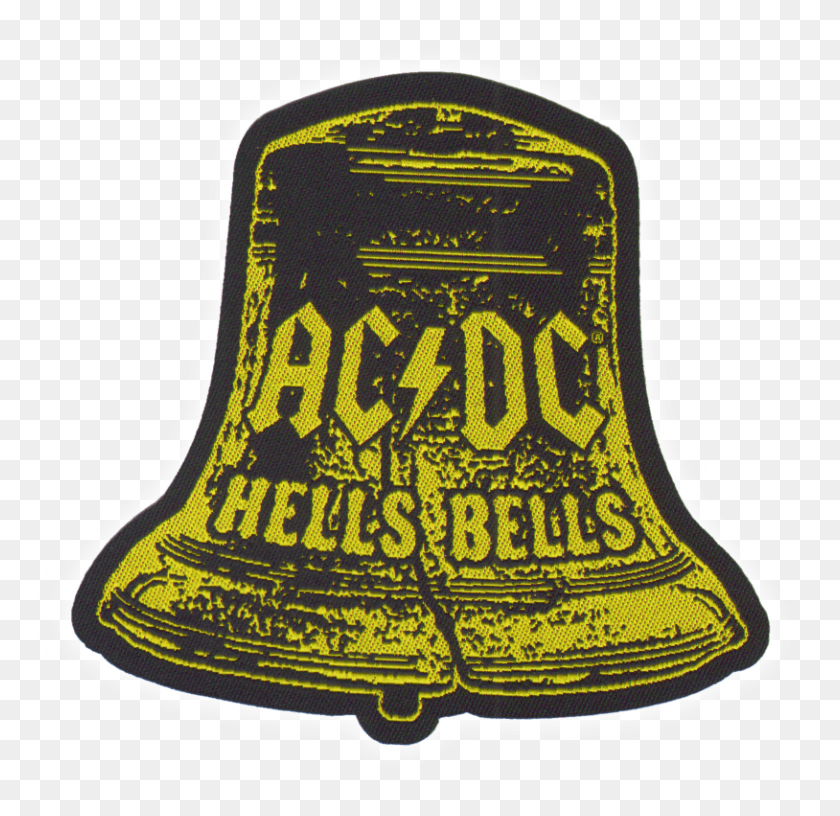 814x789 Подробная Информация О Acdc Hells Bells Shape Пришить Нашивку Ac Dc Hells Bells Прозрачная, Бейсболка, Кепка, Шляпа Png Скачать
