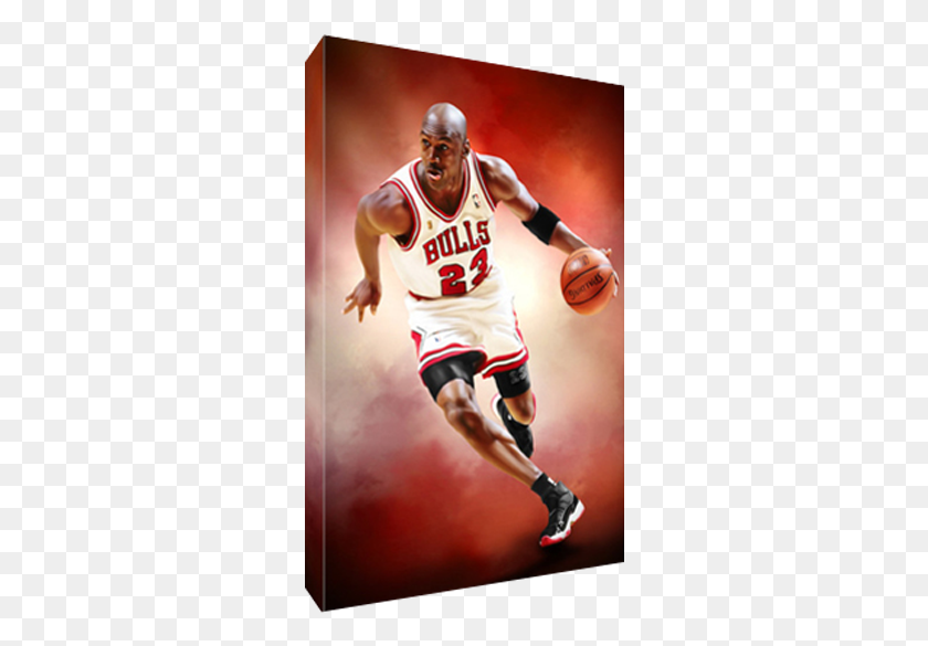 290x525 Details About Chicago Bulls Goat Michael Jordan Poster Dribble Basketball, Person, Human, People HD PNG Download