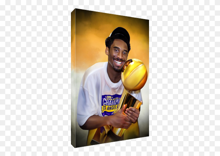 299x537 Details About La Lakers Kobe Bryant Championship Poster Poster, Person, Human, Sphere HD PNG Download