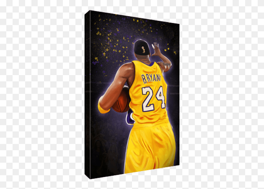 303x544 Details About Lakers Kobe Bryant39s 5th Ring Poster Basketball Moves, Person, Human, People HD PNG Download