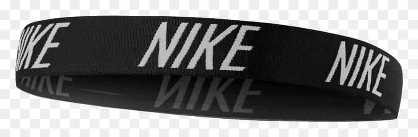 1101x307 Details About Nike Logo Headband Hairband Sports Running Nike Logo Headband, Pillow, Cushion, Rug HD PNG Download