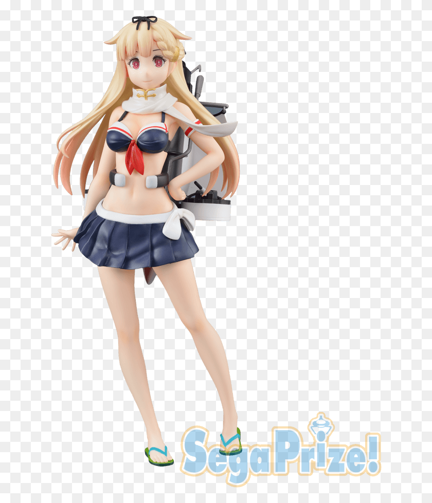 644x919 Details About Sega Kantai Collection Yuudachi Kai Ii Swimsuit Mode Spm Figure, Doll, Toy, Figurine HD PNG Download