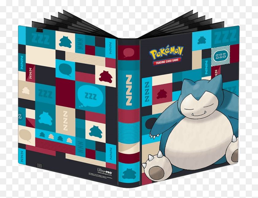 723x584 Details About Ultra Pro Snorlax Ultra Pro, File Binder, Cat, Pet HD PNG Download