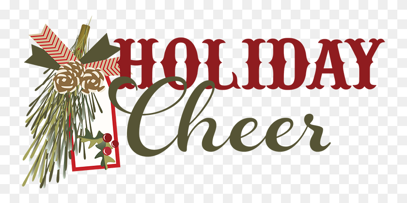 751x359 Details Holiday Cheer Art, Text, Alphabet, Word HD PNG Download