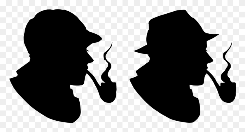 969x490 Detective Clipart Female Detective Silhouette Royalty Free, Gray, World Of Warcraft HD PNG Download