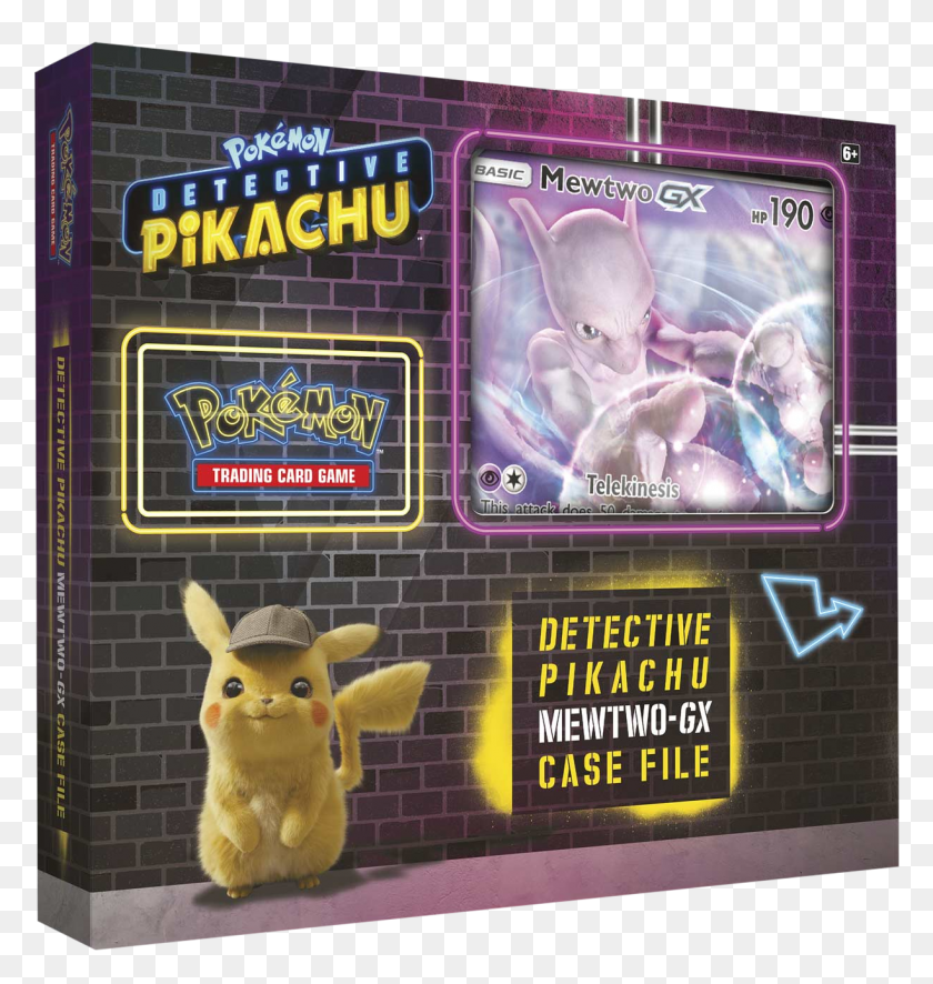 1224x1297 Detective Pikachu Pokmon Tcg Detective Pikachu Mewtwo Gx Case File, Person, Human, Arcade Game Machine HD PNG Download