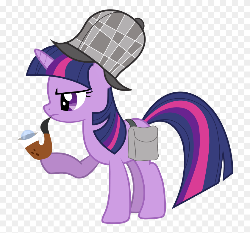 728x722 Detective Twilight By Elica1994 Twilight Sparkle, Graphics, Clothing HD PNG Download