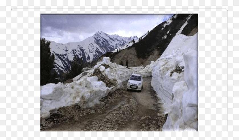 761x431 Deteriorated Condition Of Road Due To Heavy Snow Fall Dirt Road, Nature, Car, Vehicle HD PNG Download