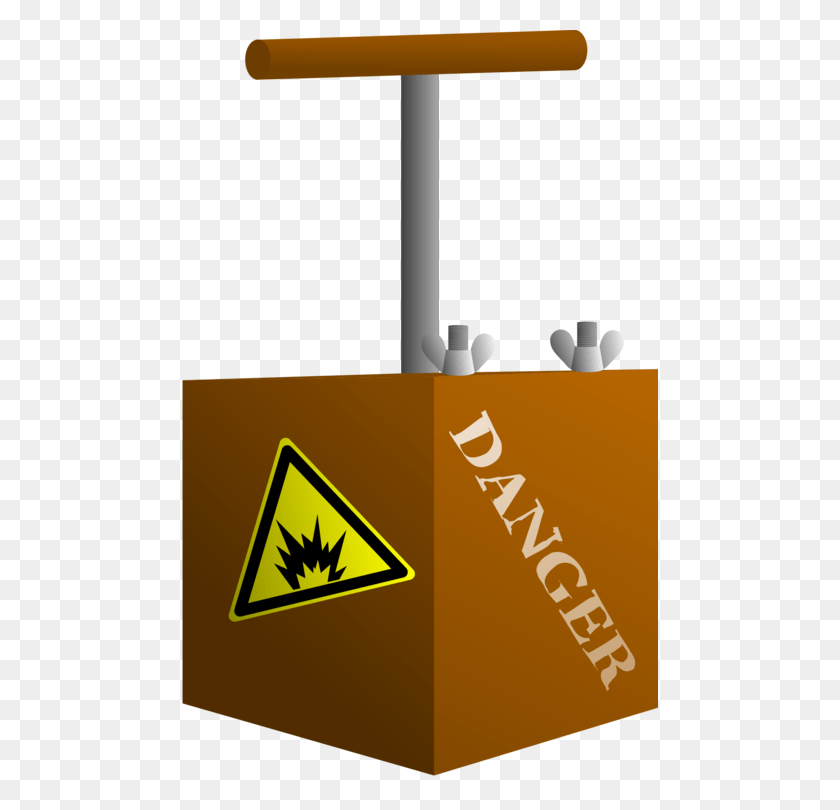 477x750 Detonator Explosion Explosive Material Dynamite Detonation Detonator Clip Art, Symbol, Text, Sign HD PNG Download