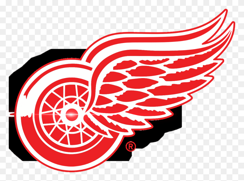 1024x740 Descargar Png Detriot Red Wings Meme Logo Detroit Red Wings Logo, Ketchup, Comida, Símbolo Hd Png