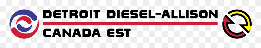 2331x285 Descargar Png Detroit Diesel Allison Logo, Logotipo Transparente De Detroit Diesel, Símbolo, Arma, Armamento Hd Png