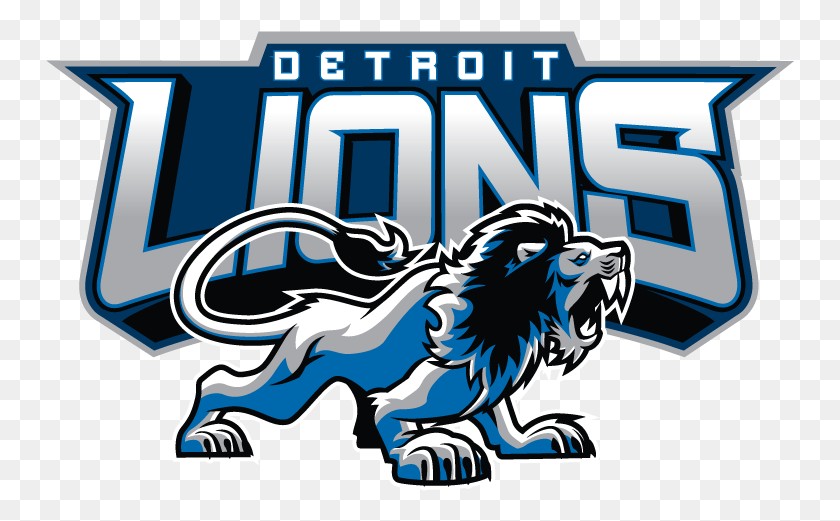 749x461 Detroit Lions Logo Redesign Detroit Lions Logos, Animal, Text, Mammal HD PNG Download