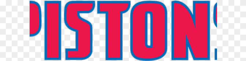 Detroit Pistons, Logo, Text Transparent PNG