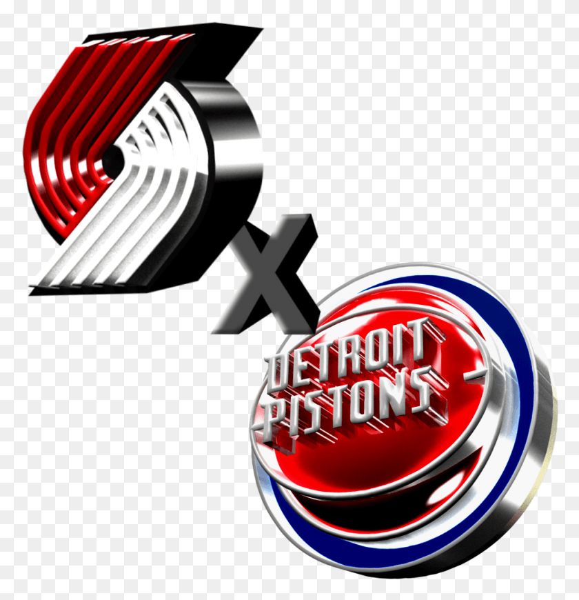 963x1001 Detroit Pistons Clipart Transparent Graphic Design, Logo, Symbol, Trademark HD PNG Download