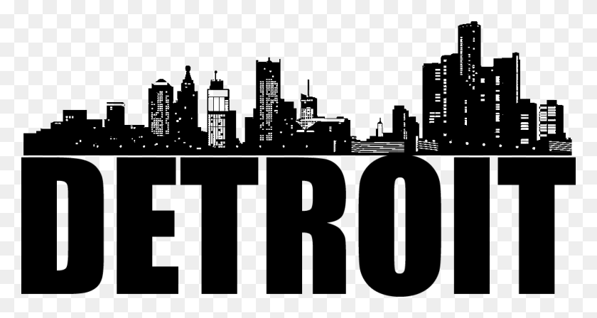 999x497 Detroit Skyline Ccsd Detroit City Skyline, Building, Urban, City HD PNG Download