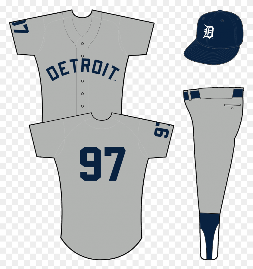 972x1036 Detroit Tigers Los Angeles Angels New Uniforms, Clothing, Apparel, Shirt HD PNG Download